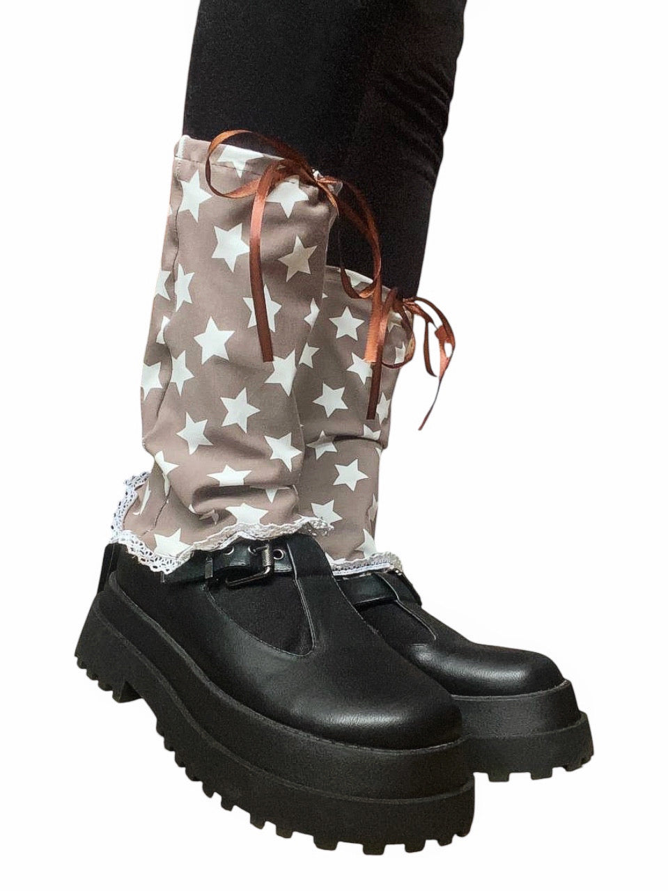 Y2K Fairy Grunge Star Leg Warmers