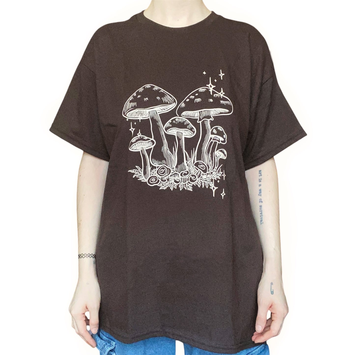 90s Fairy Grunge Mushroom T-Shirt