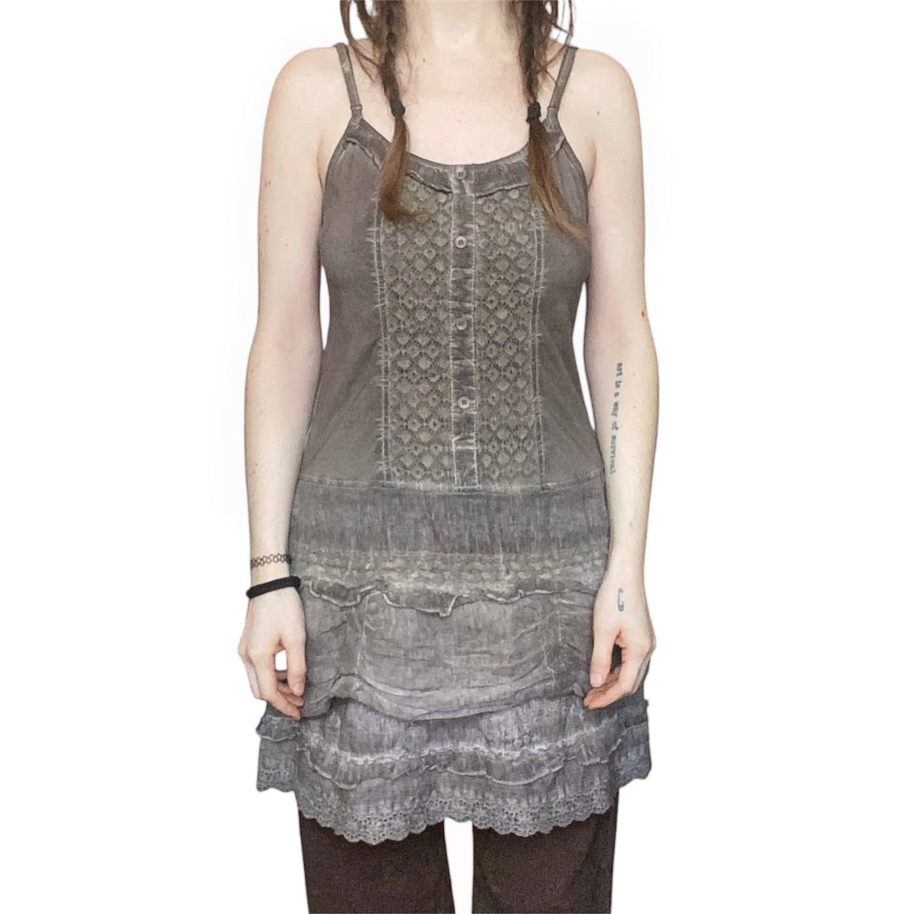 Vintage Fairy Grunge Mini Dress