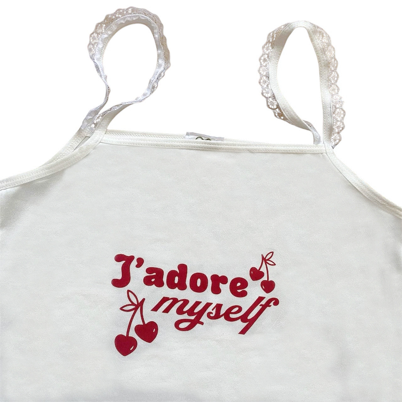 Y2K J‘adore Myself Coquette Cami Top