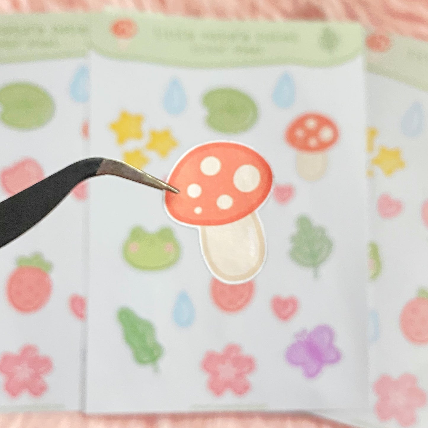 Frog Kawaii Planner Stickers | Scrapbook Journal Stickers | A6 Sticker Sheet | Cute Kawaii Stickers
