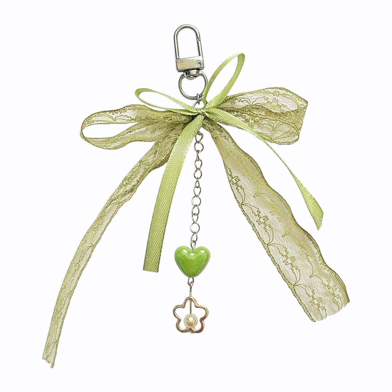Coquette Y2K Fairycore Lace Bow Bag Charm