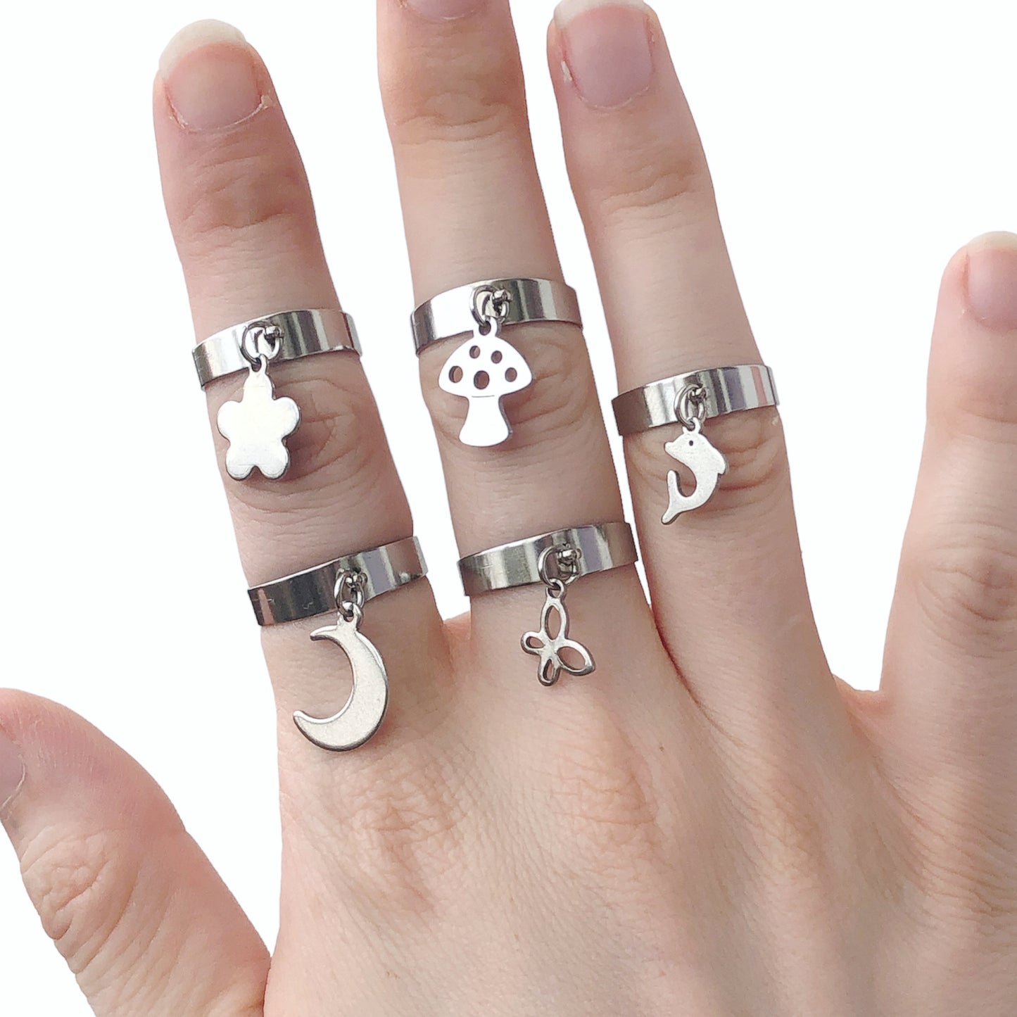 90s Hippie Style Nature Rings - Louisenkind