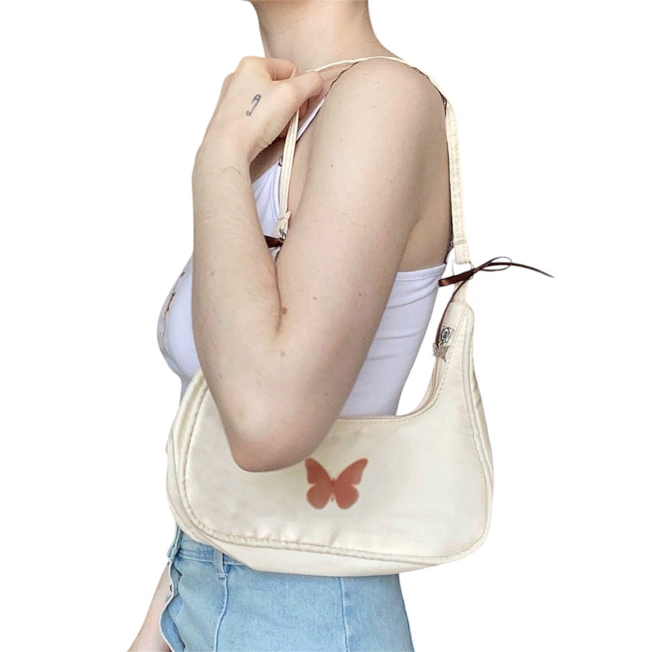 Y2K Coquette Butterfly Mini Shoulder Bag