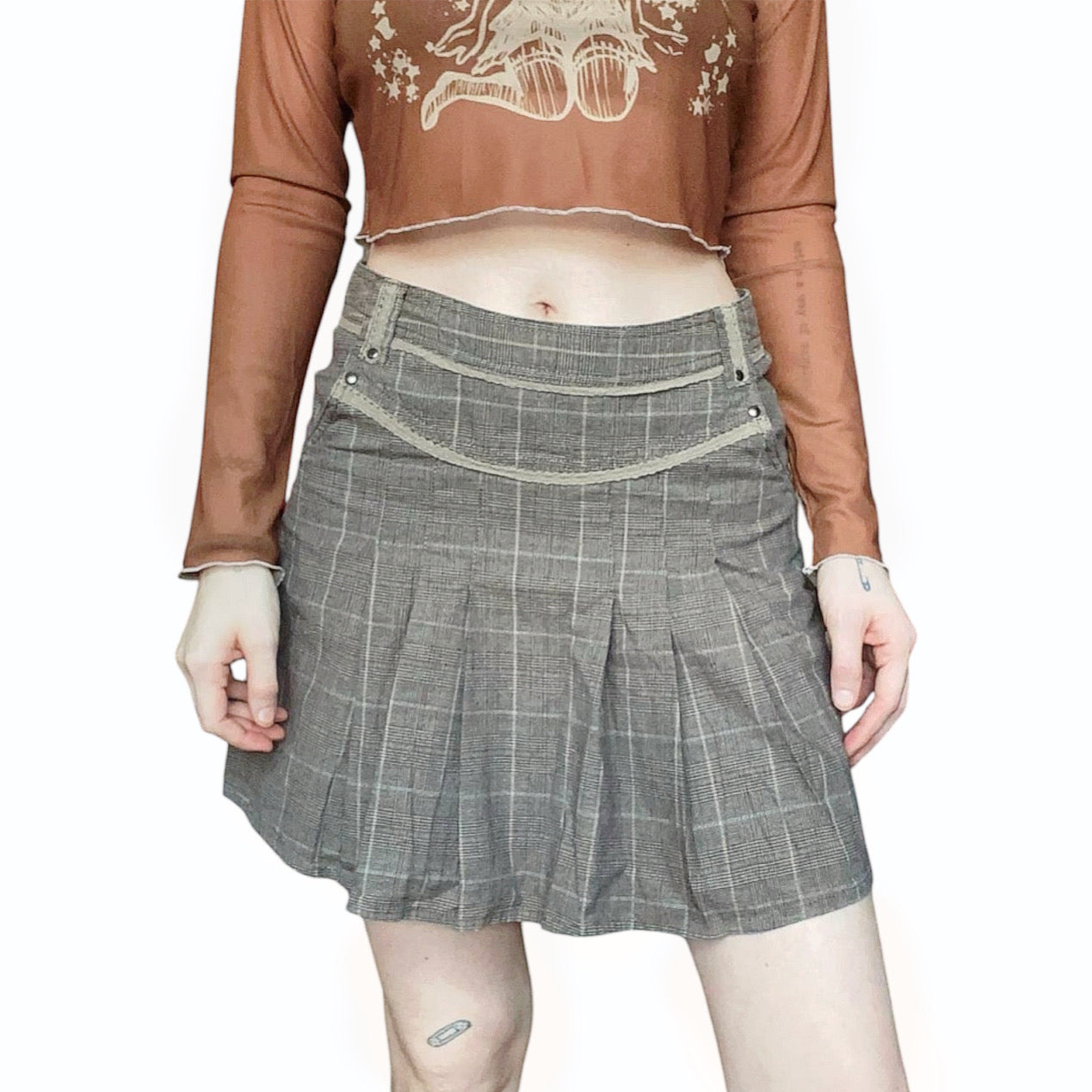90s Vintage Fairy Mini Skirt