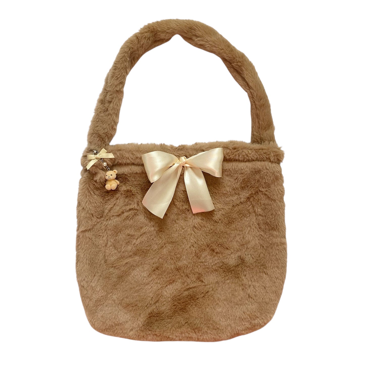Coquette Teddy bear plush handbag