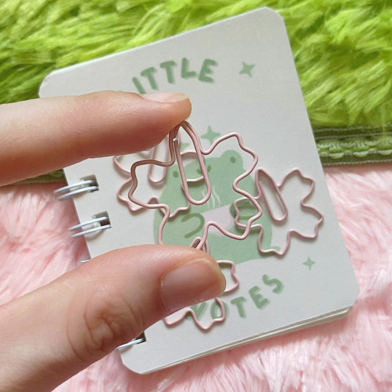 Pink Sakura Paper Clips | Kawaii Stationery | Cherry Blossom Paper Clips | Stationery Gifts