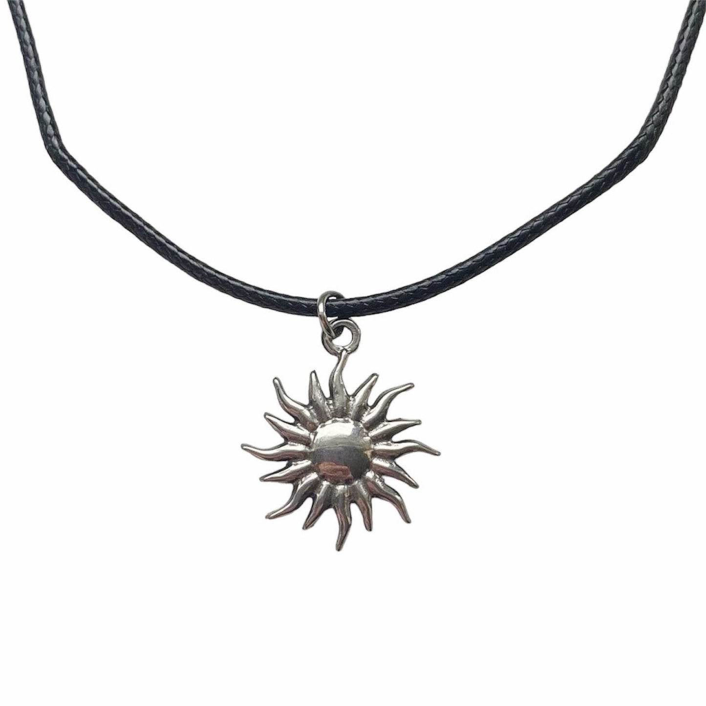 Vintage Hippie Tribal Sun Choker Necklace - Louisenkind