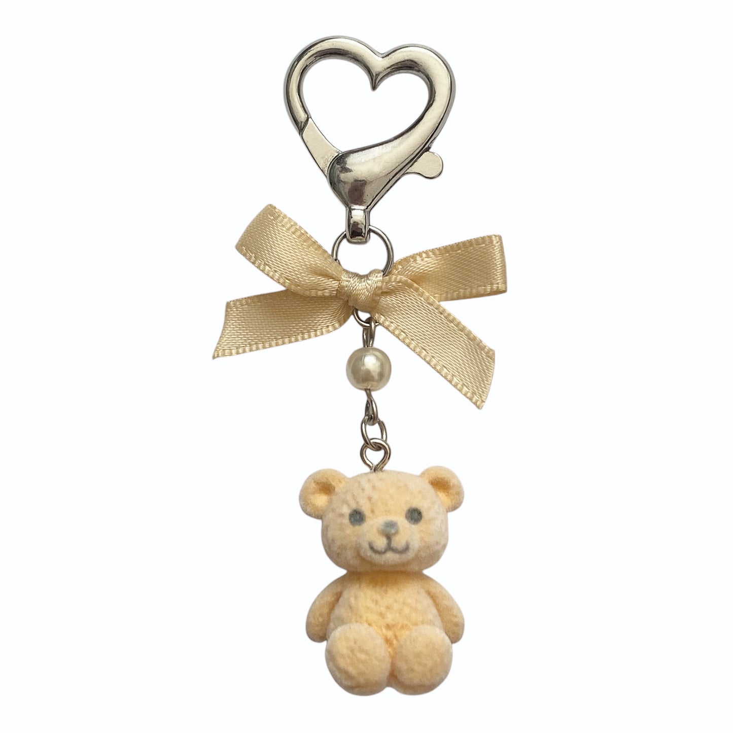 Cuddle Me Coquette Teddy Bear Keychain