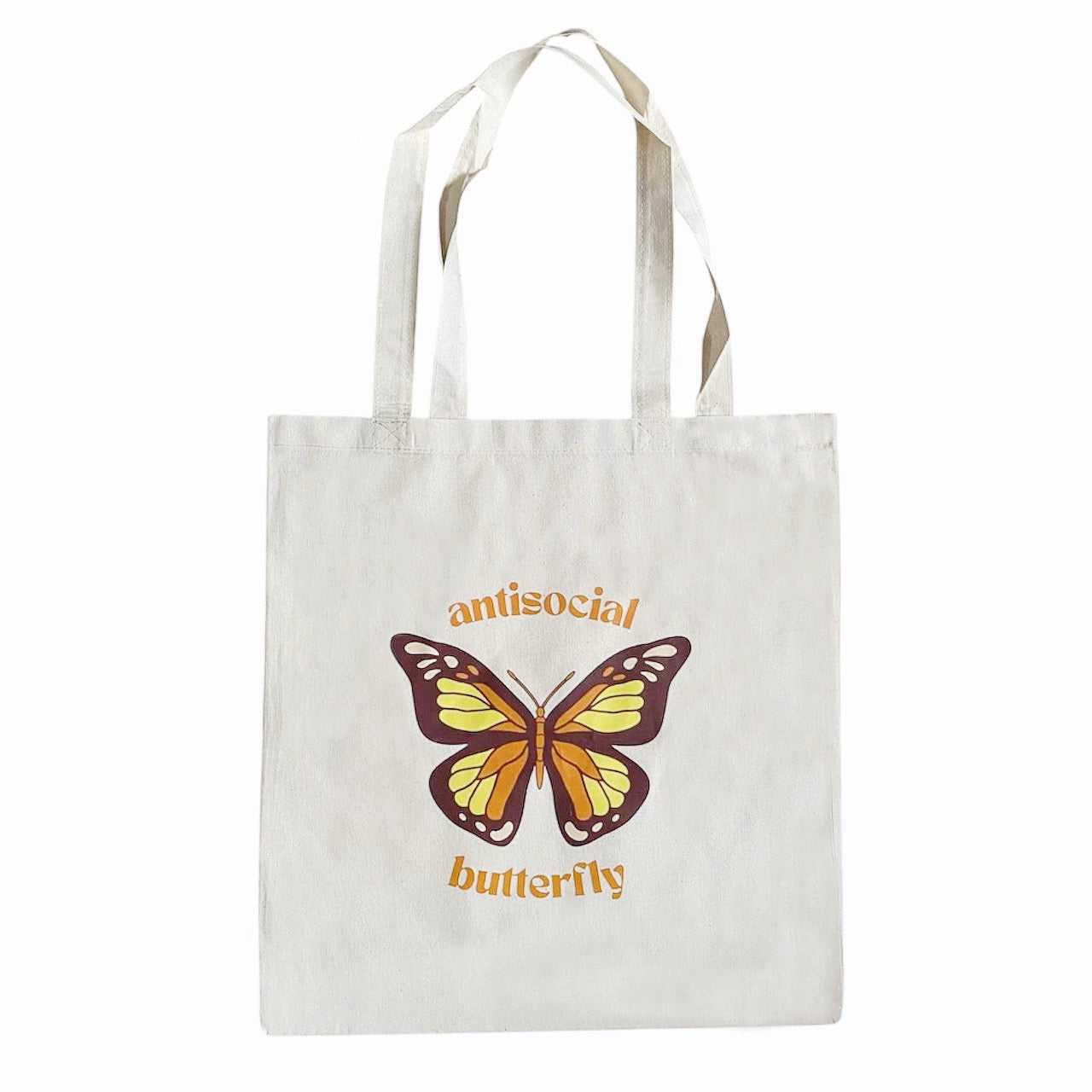 Original LK Antisocial Butterfly Tote Bag - Louisenkind