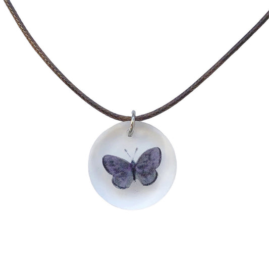 Fairycore Whimsigoth Butterfly Moth Necklace