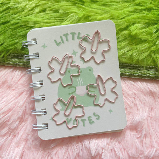 Pink Sakura Paper Clips | Kawaii Stationery | Cherry Blossom Paper Clips | Stationery Gifts