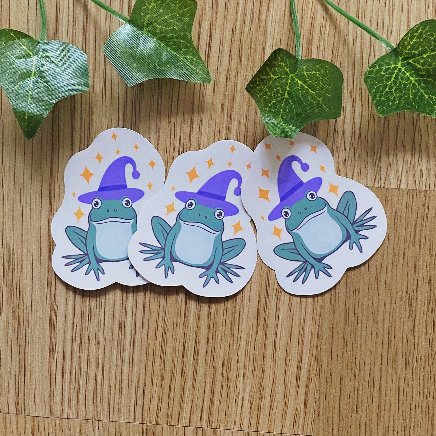 Magical Wizard Froggy Sticker | Frog Lover Gifts | Vintage Inspired Decals