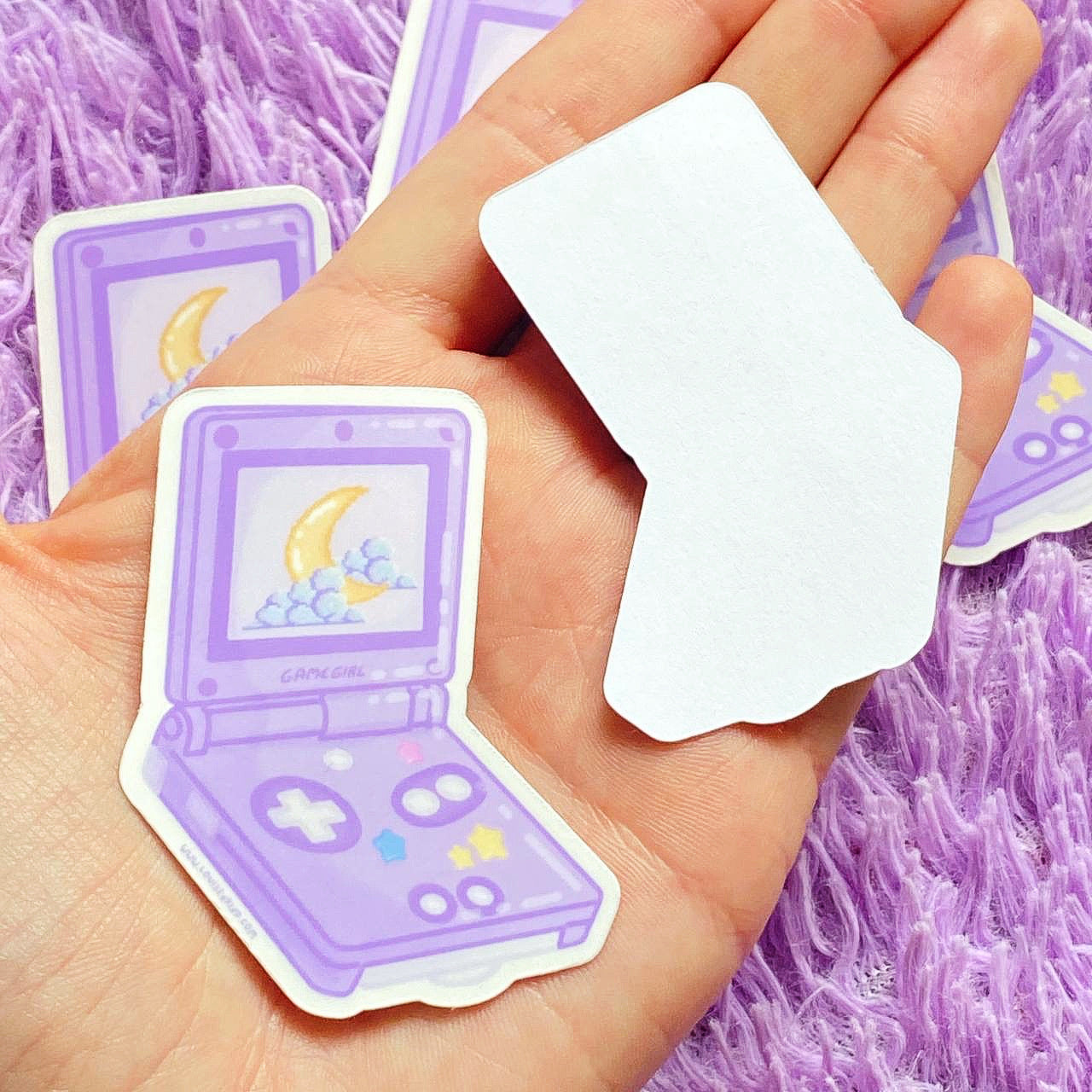 Aesthetic Lo-Fi Pastel Console Sticker | Cute Y2K Kawaii Stickers | Waterproof Matte Vinyl Sticker