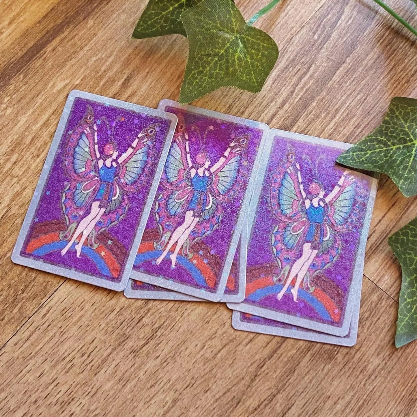 1920s Butterfly Flapper Dancer Girl, Art Deco Vintage Sticker, 1930s Art Nouveau Ephemera, Sparkling Glitter Decal