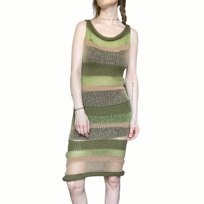 AURORA Fairy Grunge Knit Dress