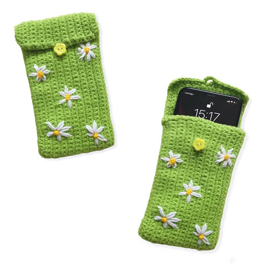 Cottage Fairy Crochet Phone Case